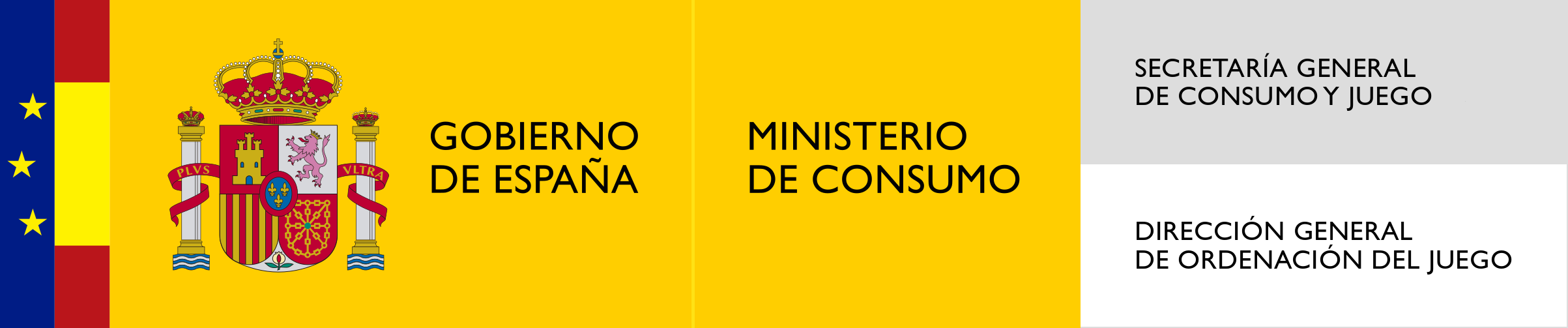 Logotipo de la Dirección General de Ordenación del Juego - Ministerio de Consumo Logotipo de la Dirección General de Ordenación del Juego - Ministerio de Consumo